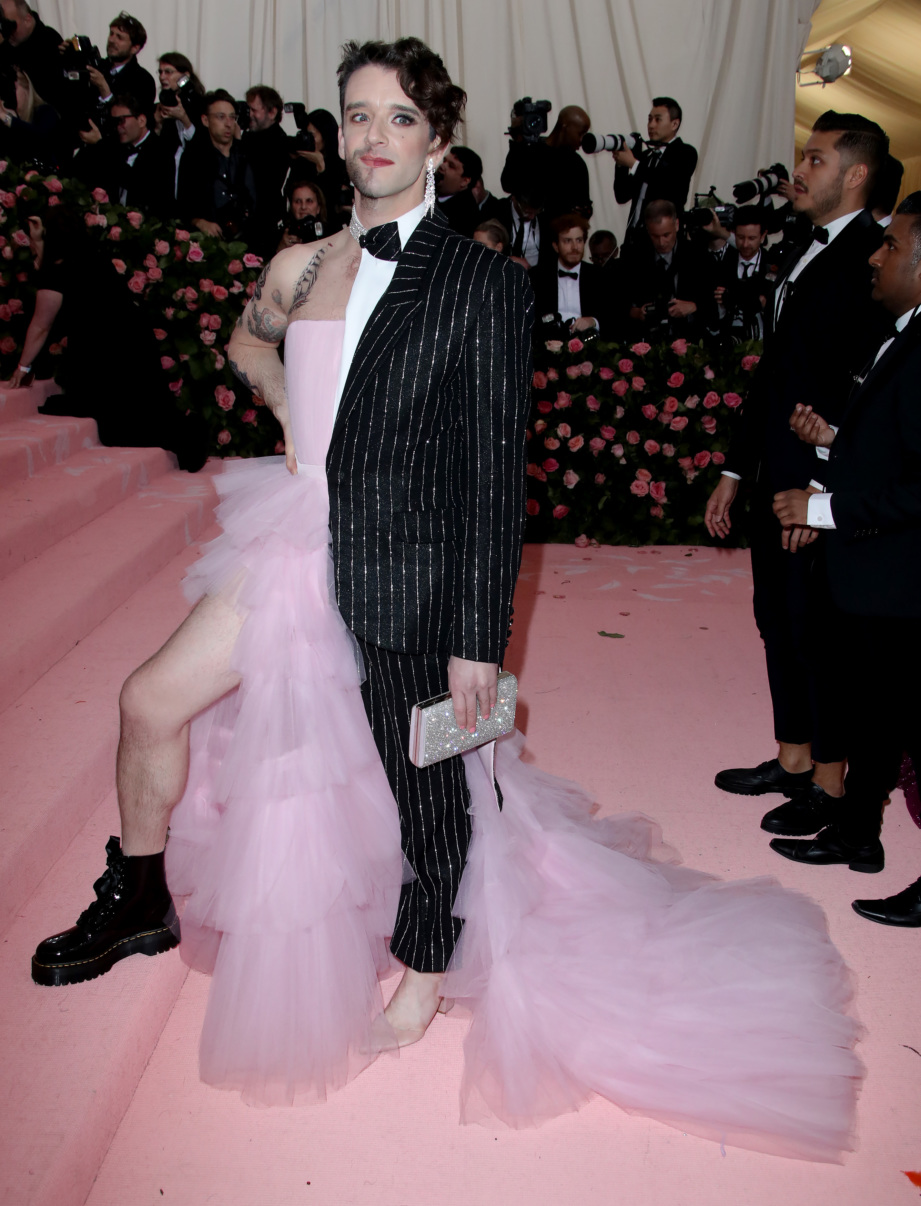 Майкл Ури в Christian Siriano Майкл Ури в Christian Siriano