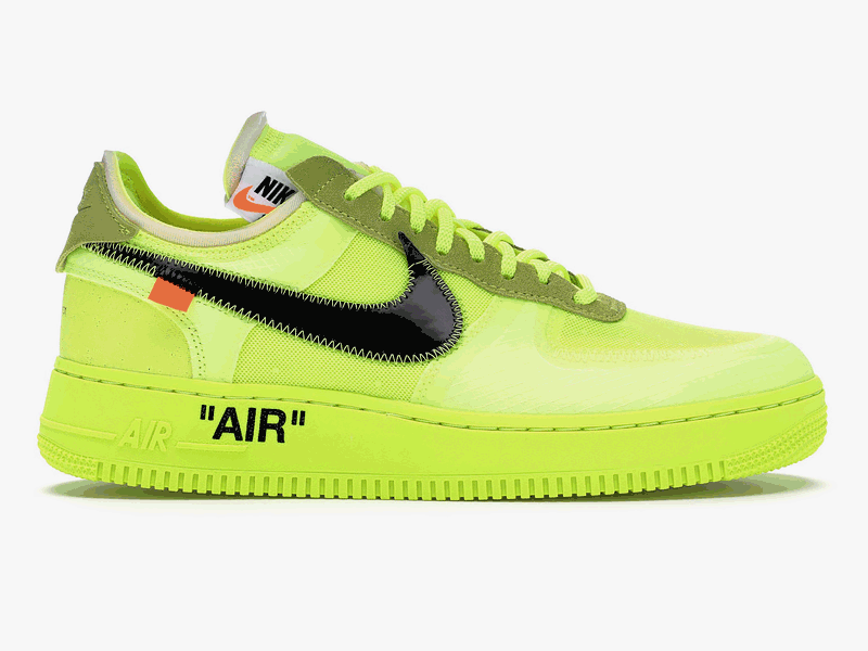 Off-White x Nike Air Force 1 Volt и Nike Air Force 1 '07 LV8 Utility Volt Off-White x Nike Air Force 1 Volt и Nike Air Force 1 '07 LV8 Utility Volt