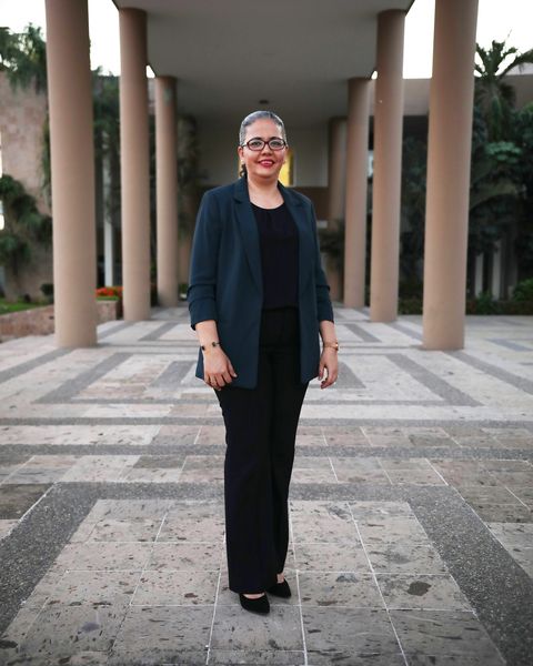 Грасиэла Домингес Нава Graciela Dominguez Nava, a first term congresswoman and a member of AMLO’s Morena party.