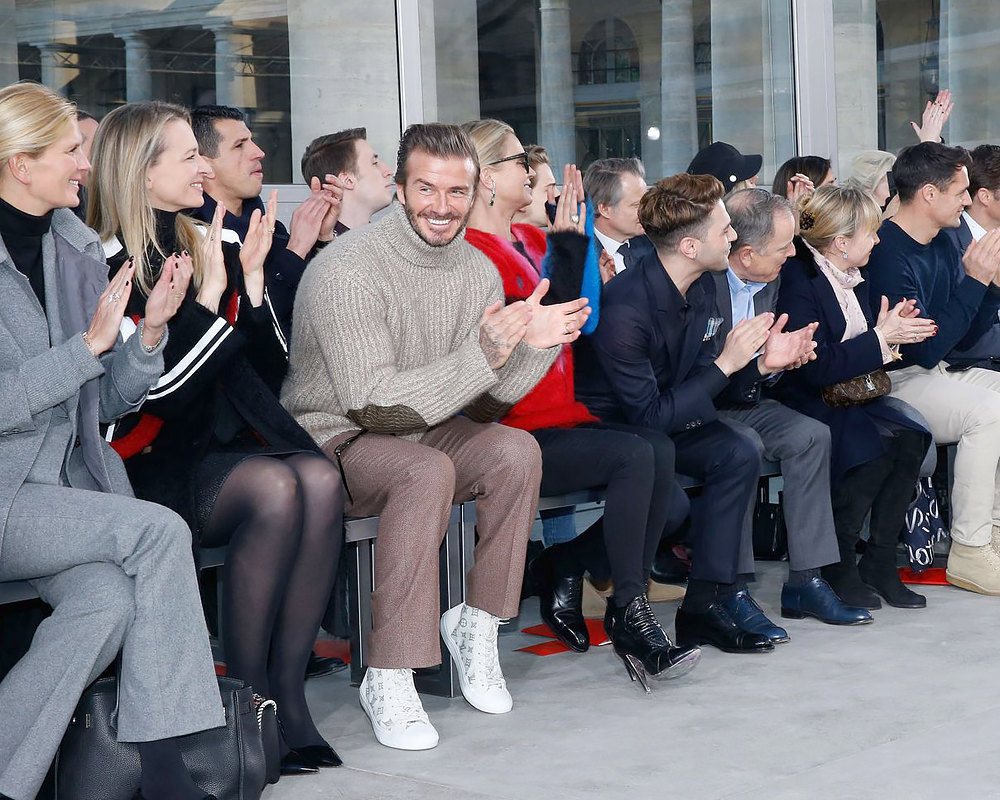 Гости показа Louis Vuitton осень-зима 2017 в Париже, январь 2017 Гости показа Louis Vuitton осень-зима 2017 в Париже, январь 2017