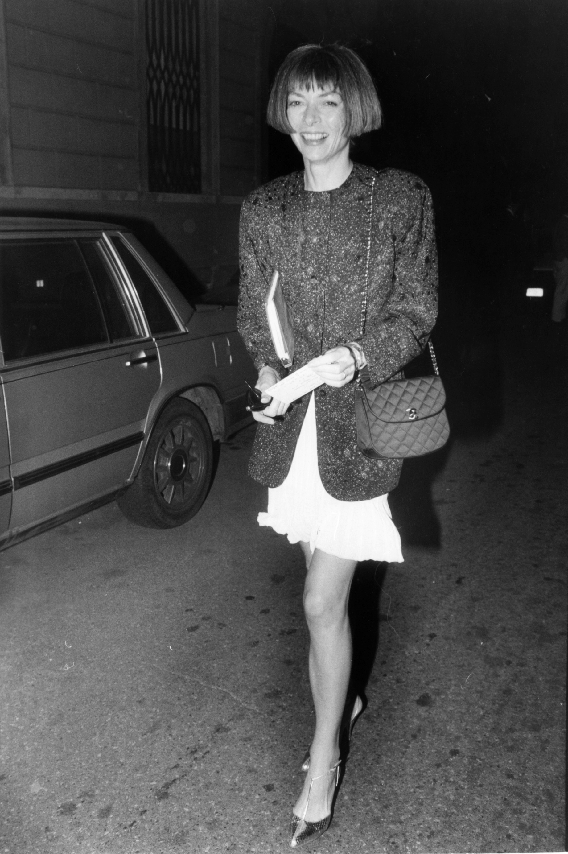 Анна Винтур в объективе Каннингема, 1988 Анна Винтур в объективе Каннингема, 1988