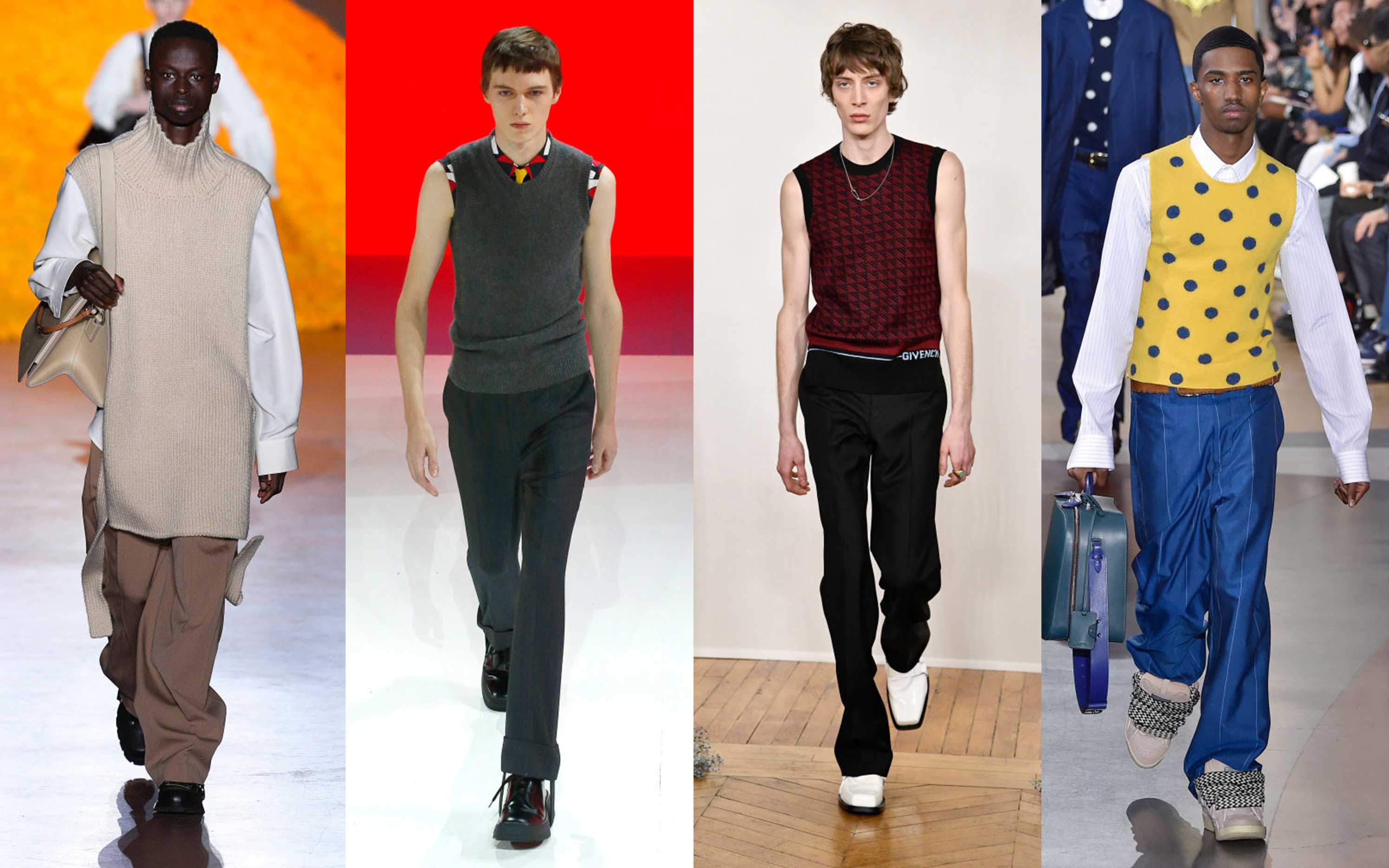 Jil Sander, Prada, Givenchy, Lanvin осень–зима 2020 Jil Sander, Prada, Givenchy, Lanvin осень-зима 2020