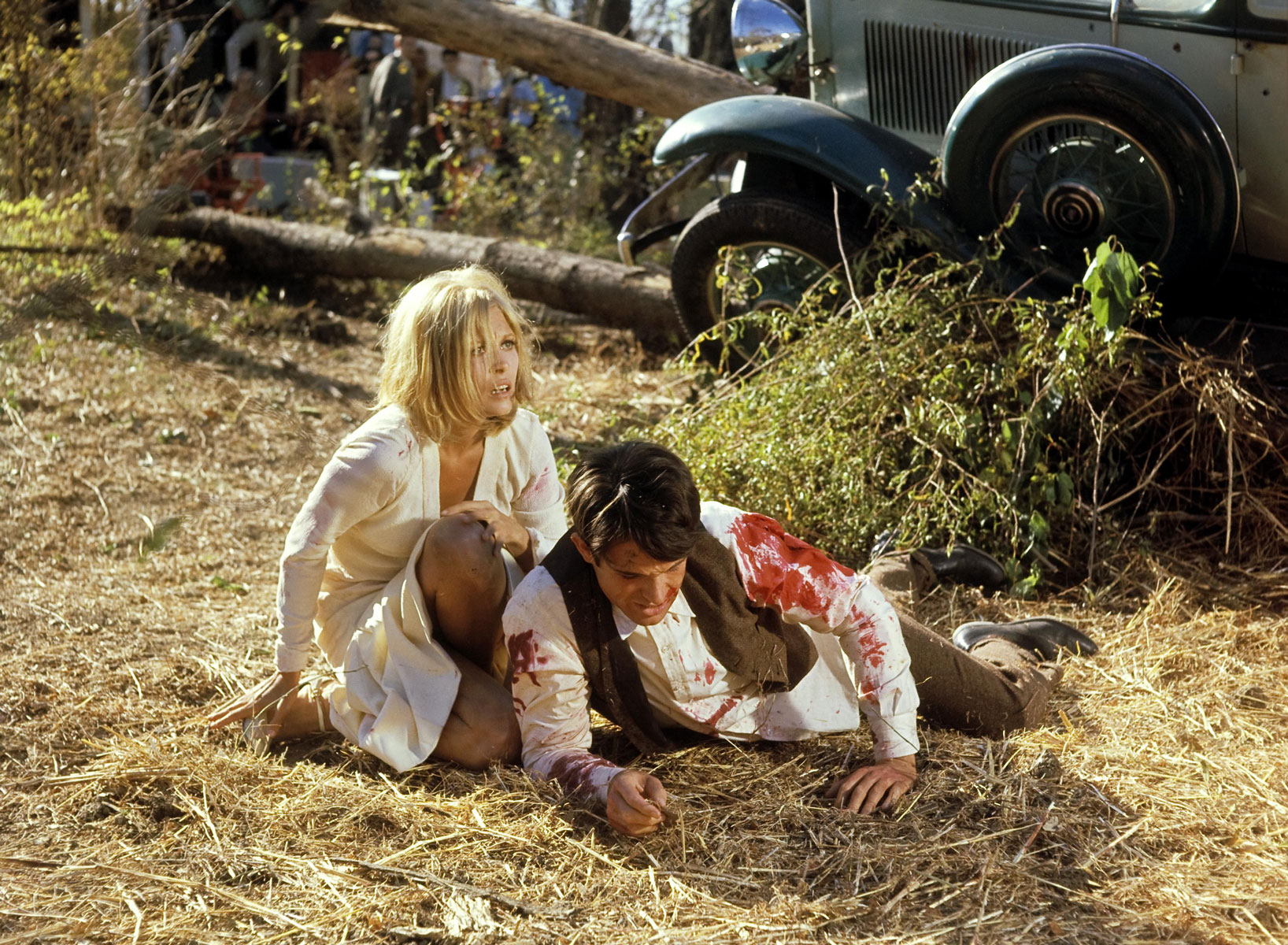 Фэй Данауэй и Уоррен Битти Faye Dunaway, Warren Beatty