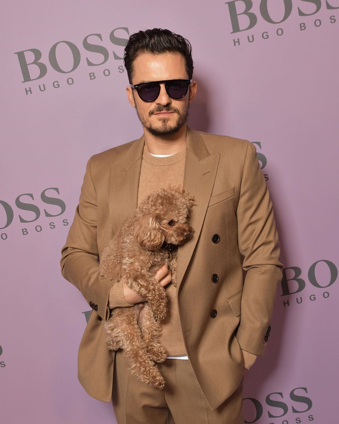 На показе Hugo Boss осень-зима 2020 На показе Hugo Boss