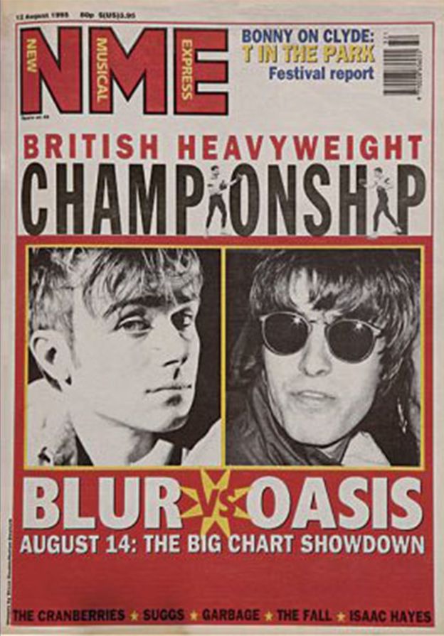Blur против Oasis. 12 августа 1995 года Blur против Oasis. 12 августа 1995 года
