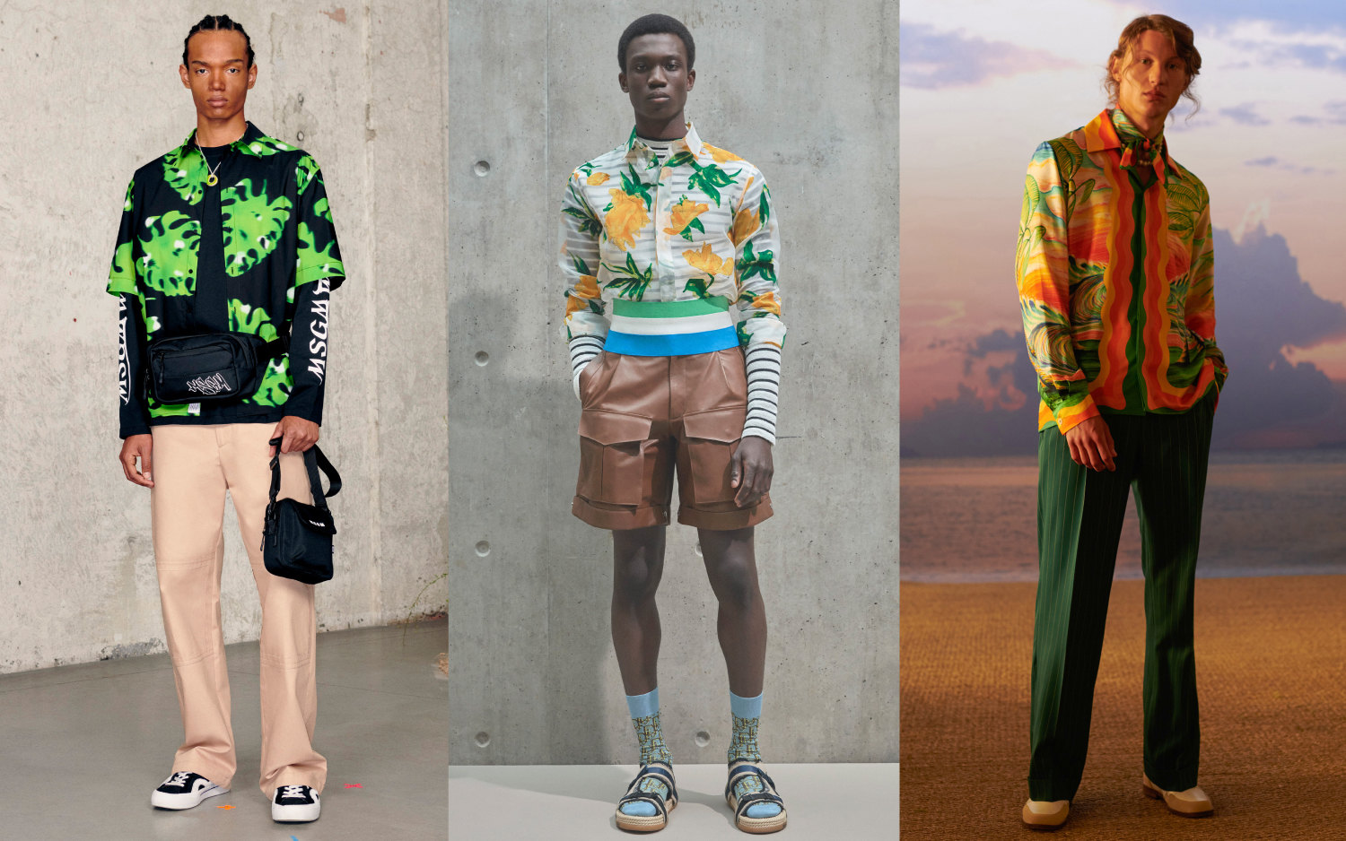 MSGM, Dior, Casablanca, весна–лето 2021 MSGM, Dior, Casablanca весна-лето 2021