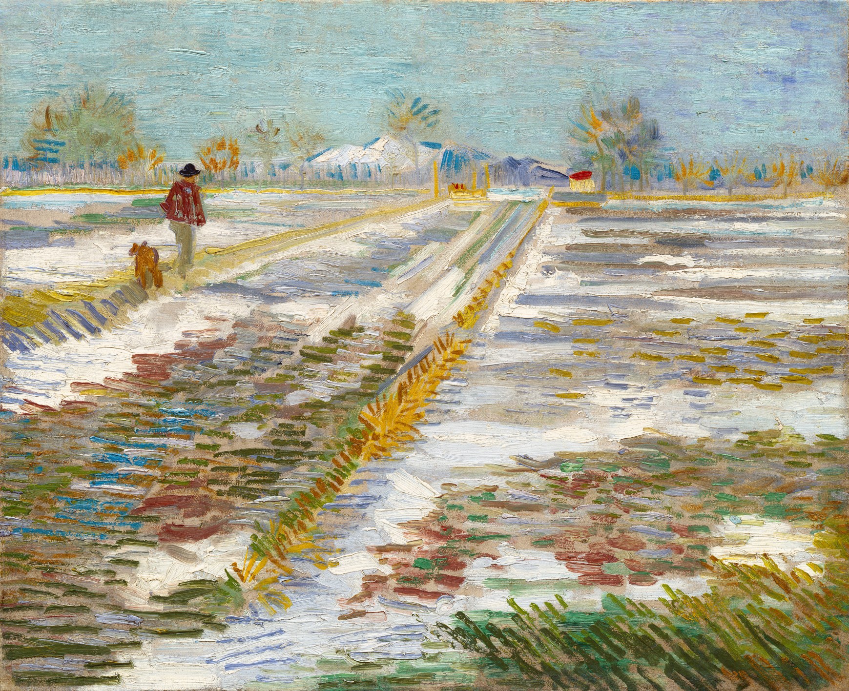 Vincent van Gogh, Landscape with Snow ( Paysage enneigé) Vincent van Gogh, Landscape with Snow ( Paysage enneigé)