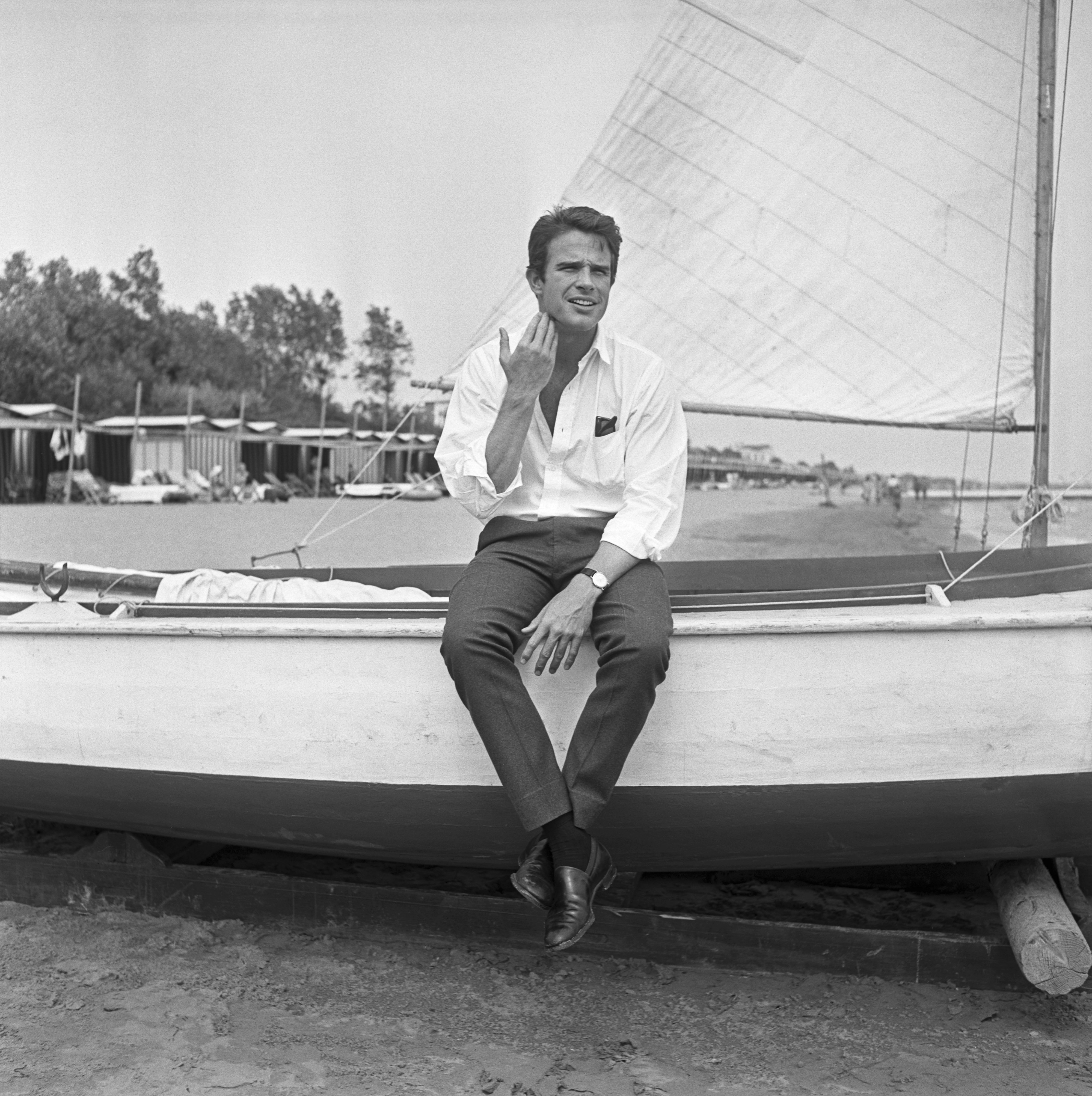 Уоррен Битти, 1956 Уоррен Битти, 1956