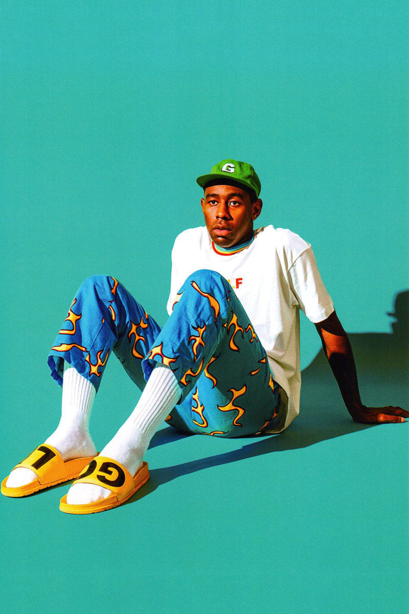 Tyler, The Creator в лукбуке Golf Wang Tyler, The Creator в лукбуке