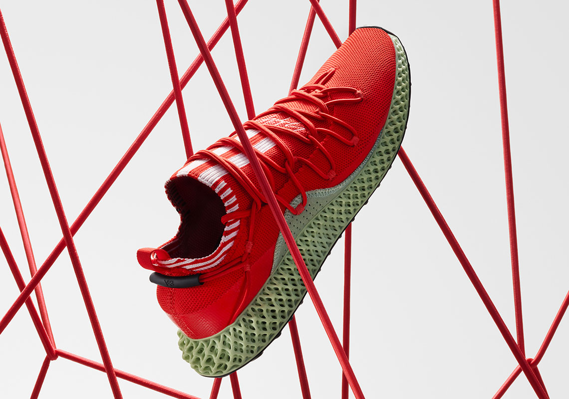 adidas Y-3 4D Runner Red adidas Y-3 4D Runner Red