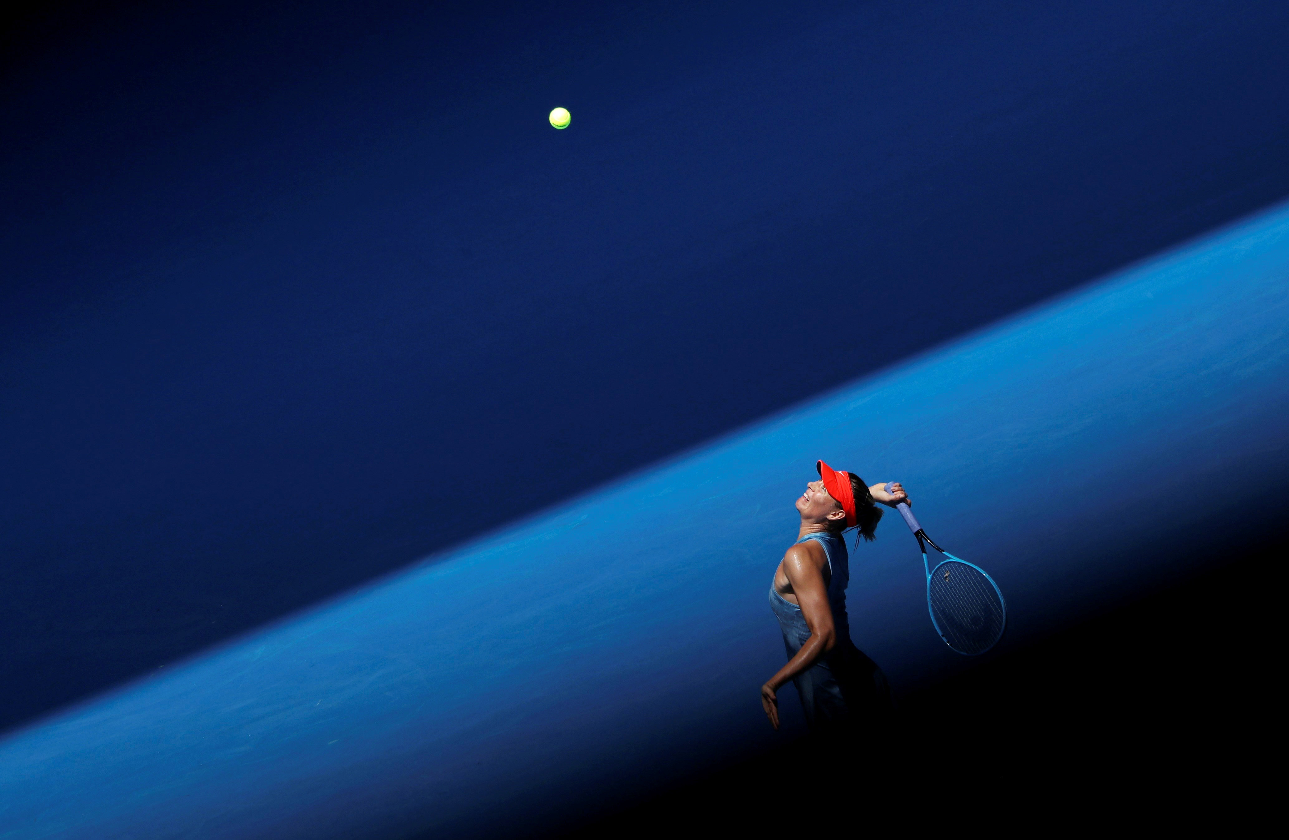 Шарапова на Australian Open 20 января 2019 года Шарапова на Australian Open
