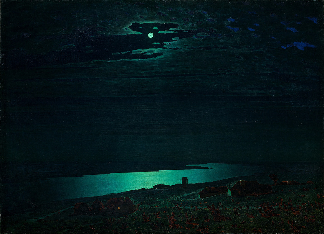 А.И. Куинджи. Ночь на Днепре. А.И. Куинджи. Ночь на Днепре.