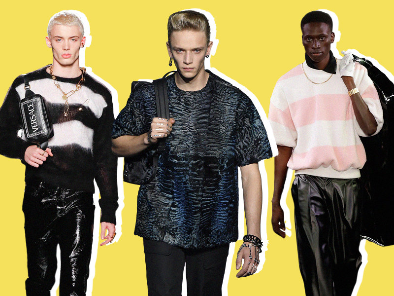 Versace pre-fall 2019, Dior Homme pre-fall 2019, Alexander Wang осень-зима 2019 Versace pre-fall 2019, Dior Homme pre-fall 2019, Alexander Wang осень-зима 2019