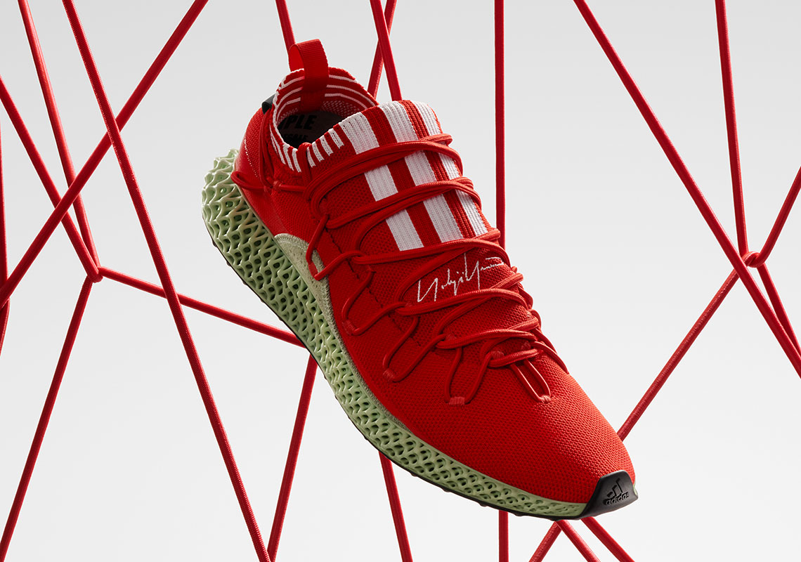 adidas Y-3 4D Runner Red adidas Y-3 4D Runner Red