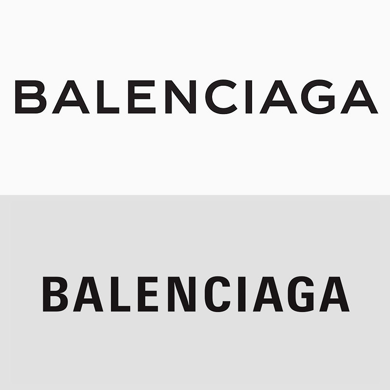 Старый и новый логотипы Balenciaga Старый и новый логотипы Balenciaga