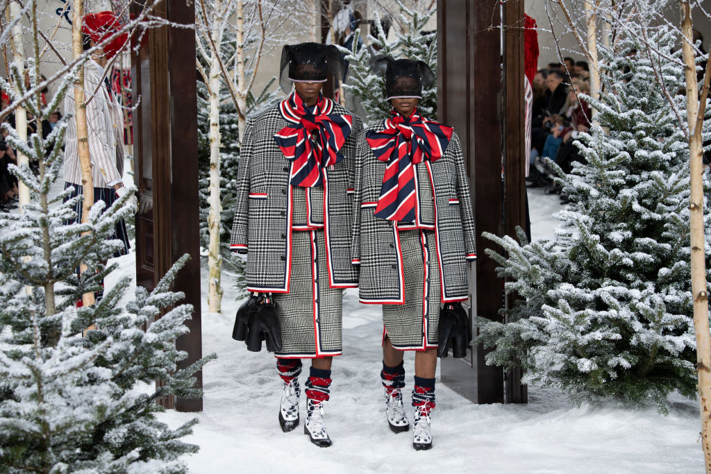Thom Browne осень-зима 2020 Thom Browne осень-зима 2020