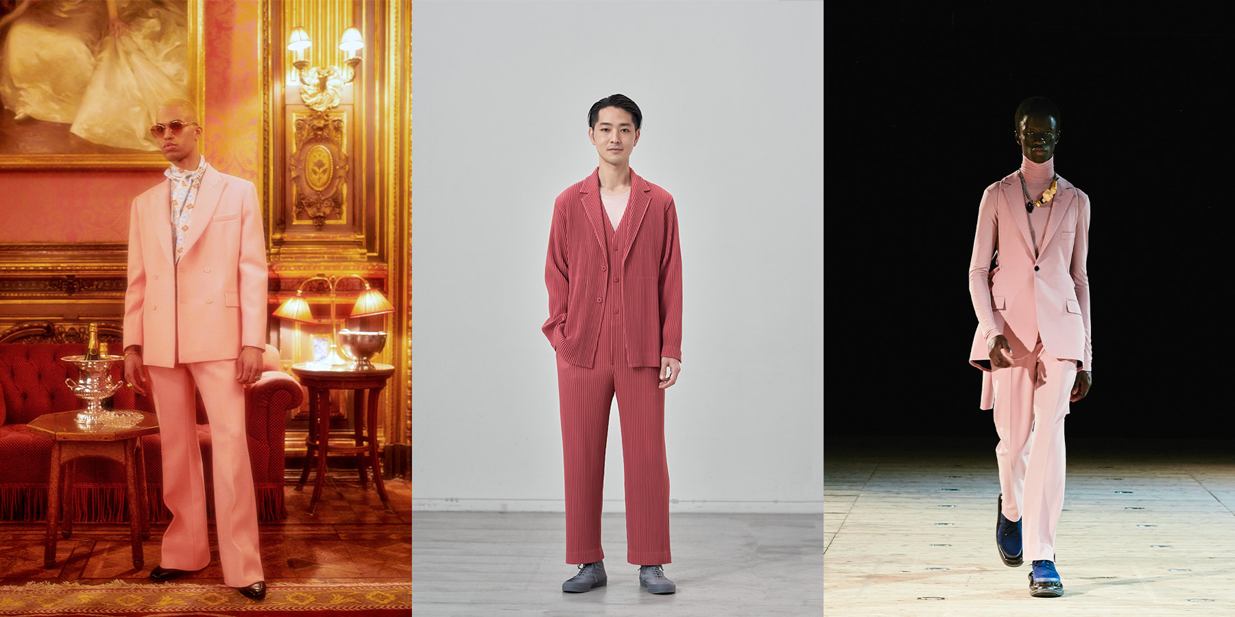 Casablanca, Homme Plisse Issey Miyake, Botter осень-зима 2021 Casablanca, Homme Plisse Issey Miyake, Botter осень-зима 2021