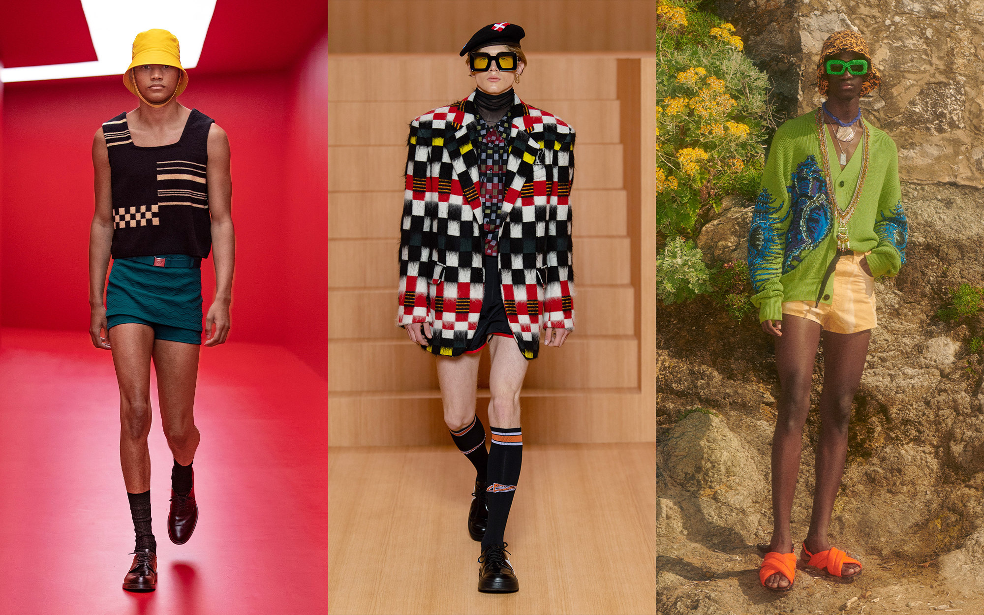Prada, Louis Vuitton, MSGM, весна–лето 2022 Prada, Louis Vuitton, MSGM, весна-лето 2022