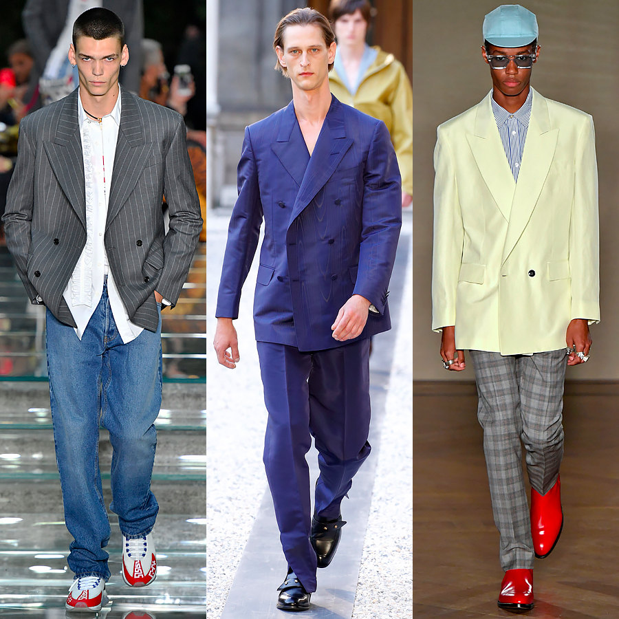 Versace, Dunhill, Paul Smith весна-лето 2019 Versace, Dunhill, Paul Smith весна-лето 2019