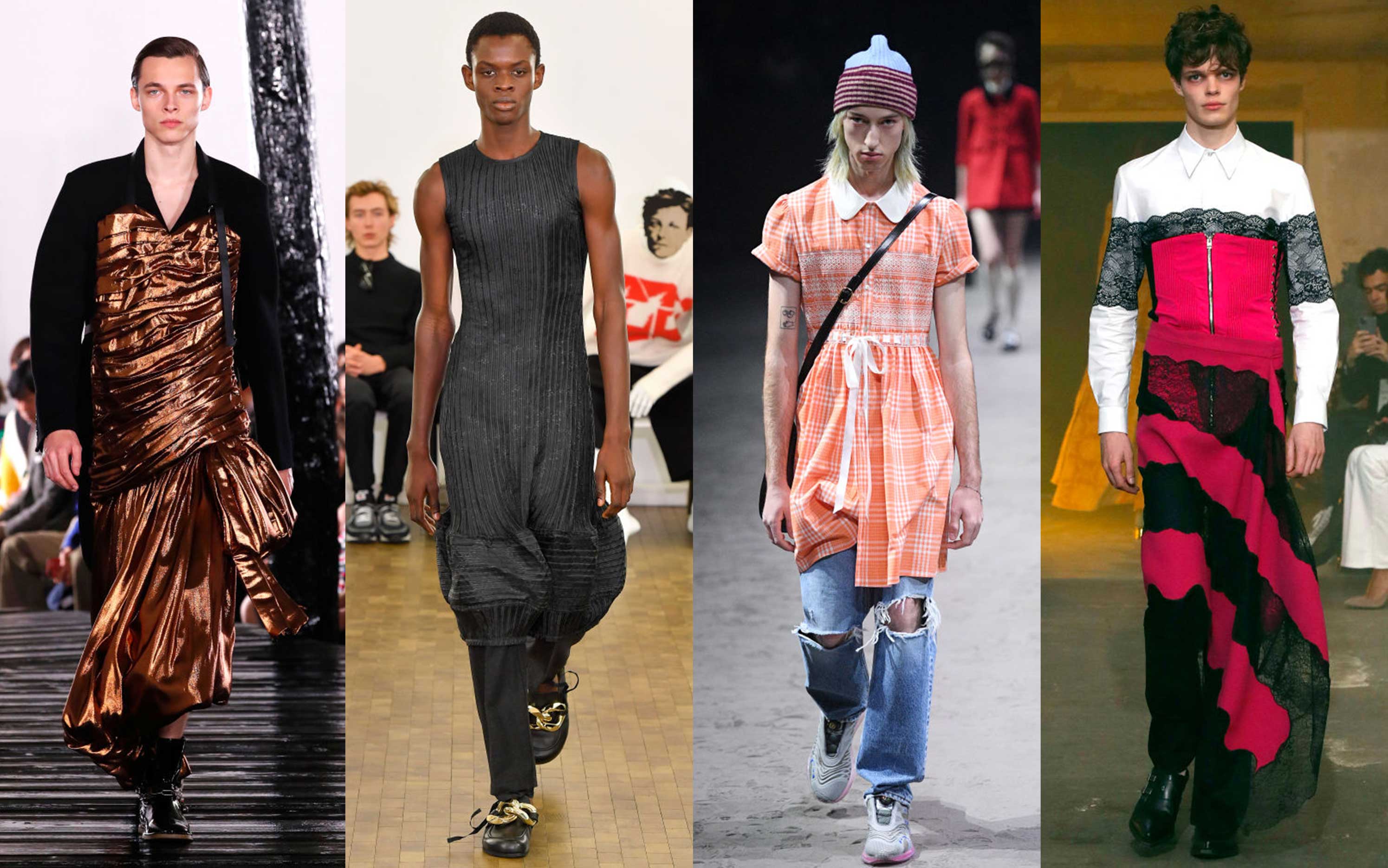 Loewe, JW Anderson, Gucci, Palomo Spain осень–зима 2020 Loewe, J.W. Anderson, Gucci, Palomo Spain осень-зима 2020