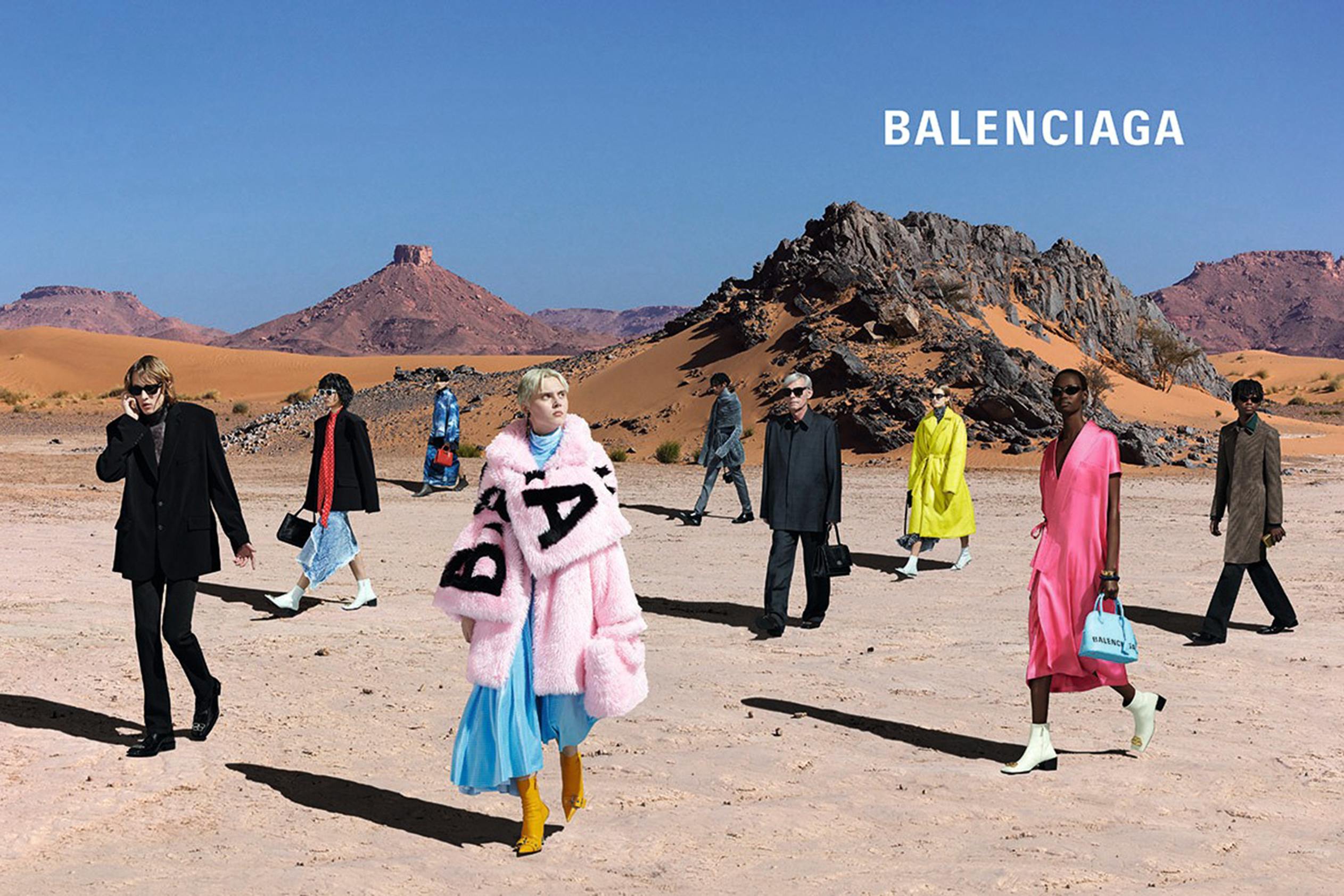 Кампания Balenciaga весна–лето 2019 Кампания Balenciaga весна-лето 2019