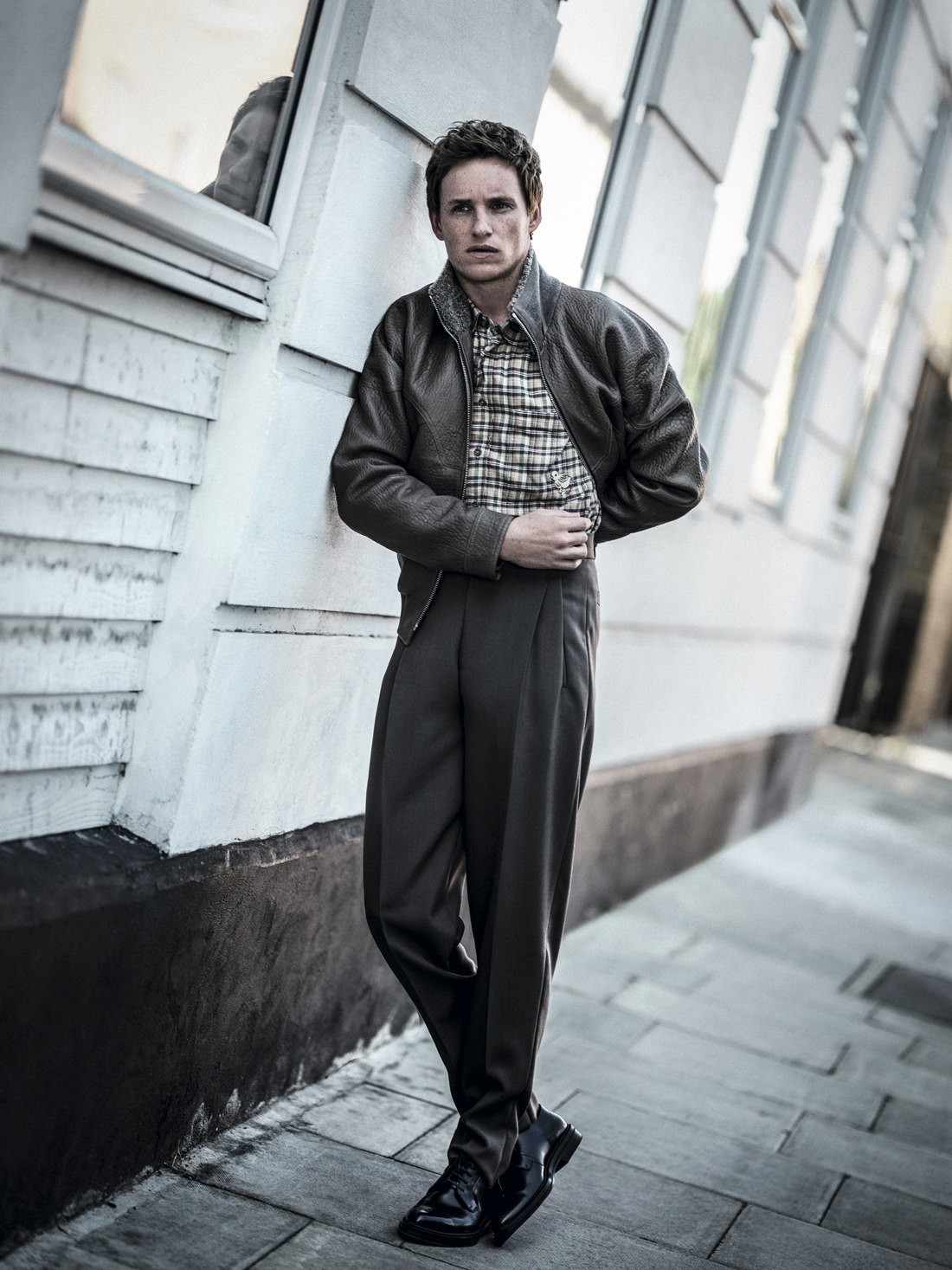 Куртка и брюки Ermenegildo Zegna Couture; рубашка Gucci; дерби Boss Куртка и брюки Ermenegildo Zegna Couture; рубашка Gucci; дерби Boss