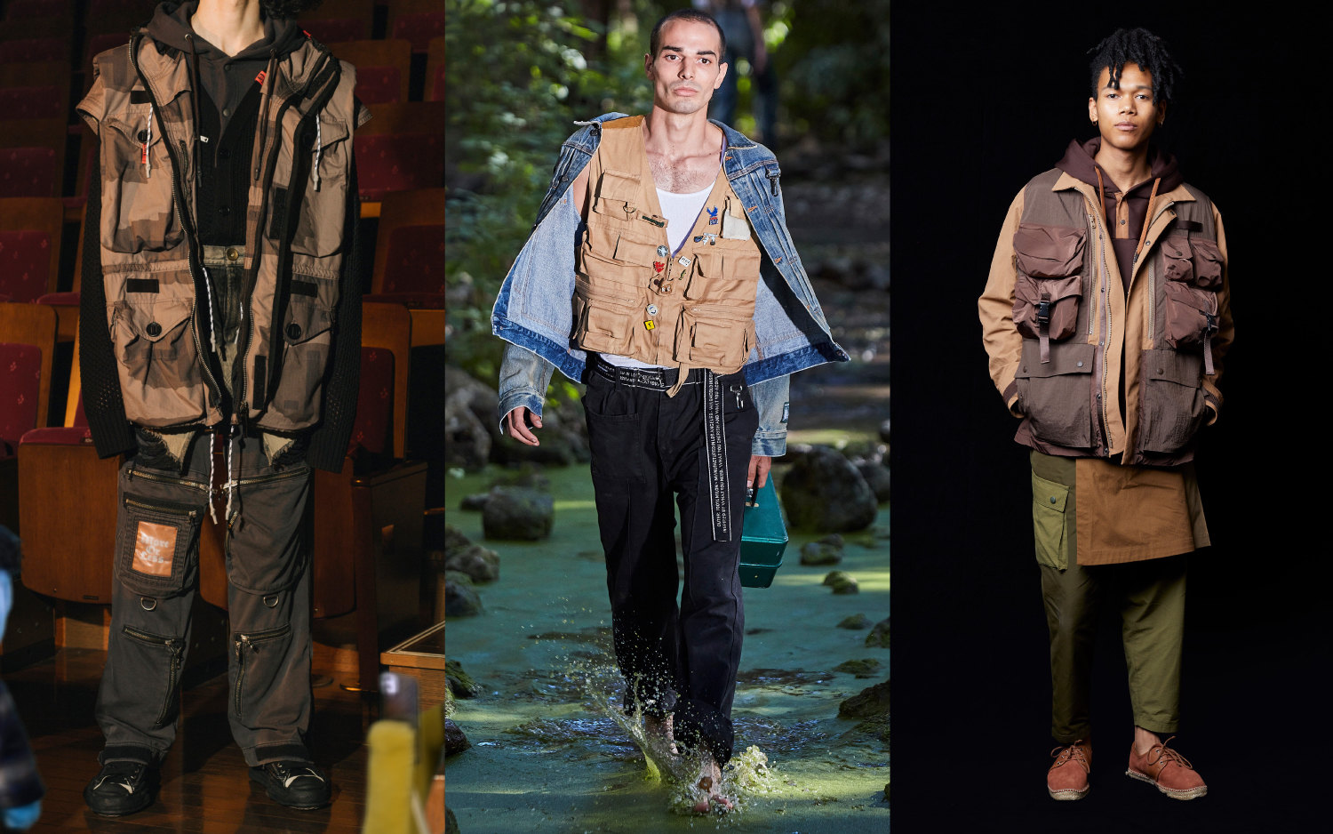 Maison Mihara Yasuhiro, Reese Cooper, White Mountaineering, весна–лето 2021 Maison Mihara Yasuhiro, Reese Cooper, White Mountaineering весна-лето 2021