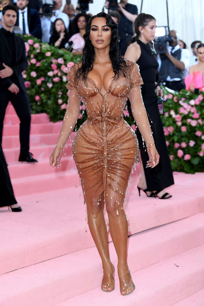 Ким Кардашьян в Mugler Ким Кардашьян в Mugler