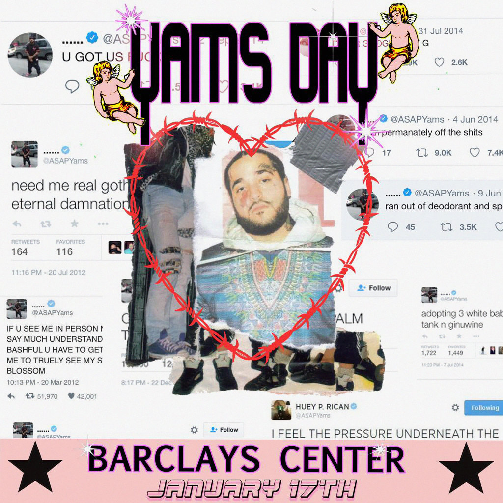 Афиша Yams Day 2019 Афиша Yams Day 2019