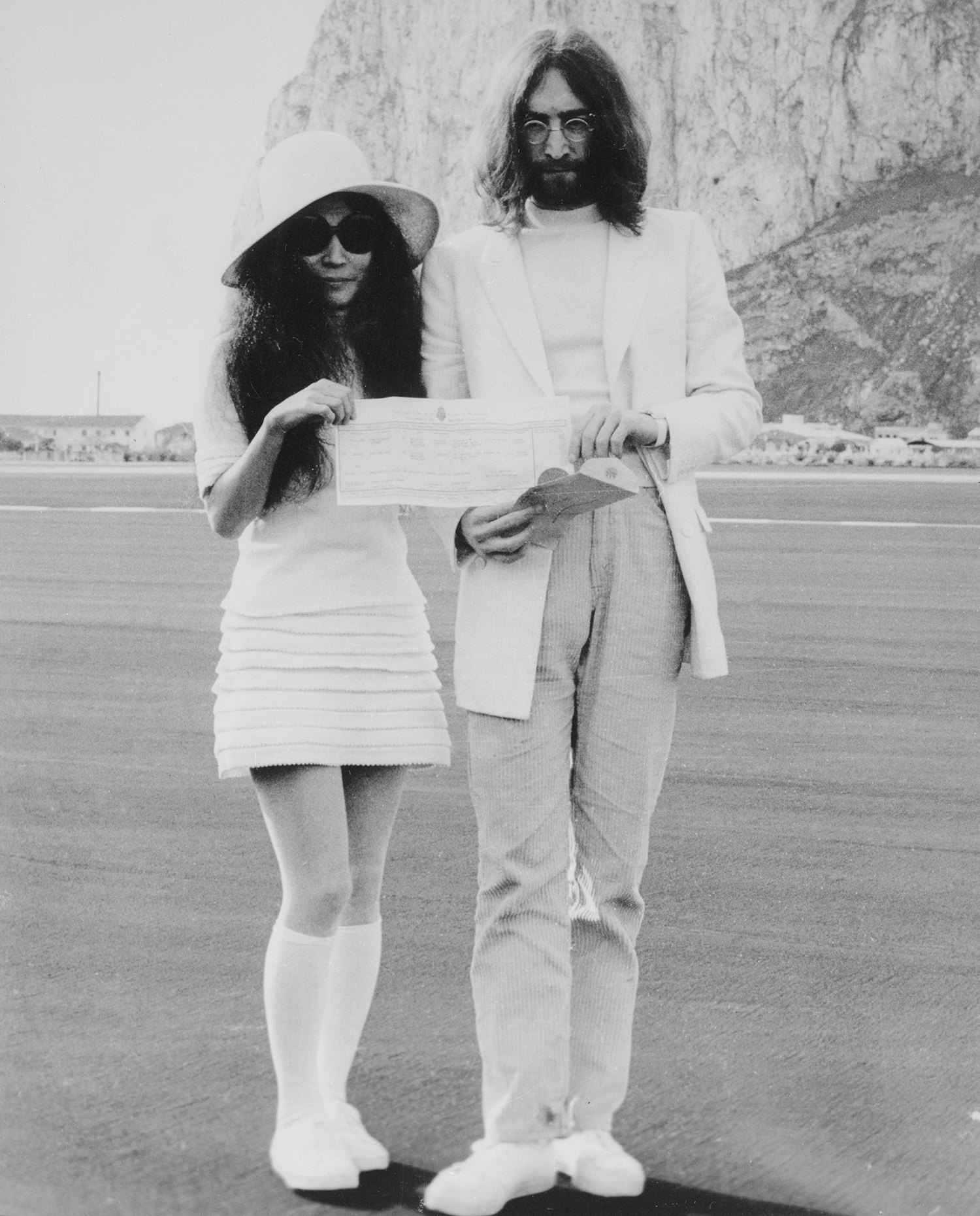 Йоко Оно и Джон Леннон, 1969 Йоко Оно и Джон Леннон, 1969
