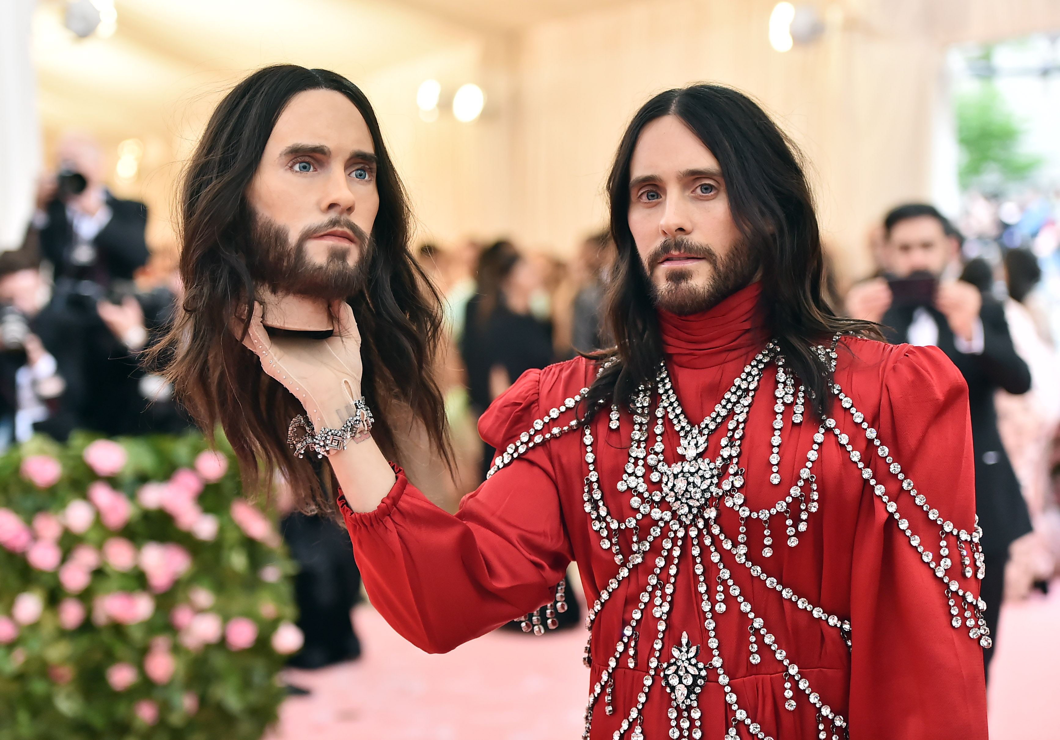 Джаред Лето на Met Gala в Нью-Йорке Джаред Лето на Met Gala в Нью-Йорке
