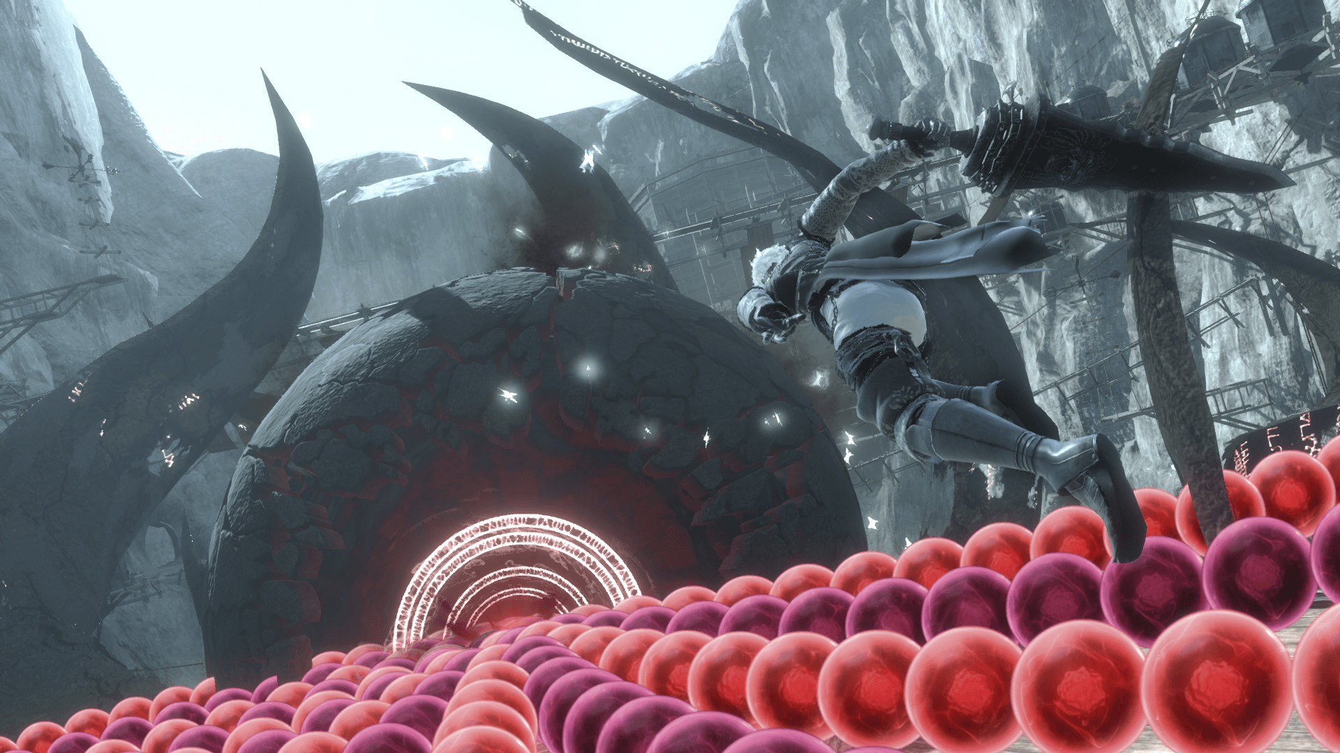 Кадр из игры NieR: Replicant Кадр из игры NieR: Replicant