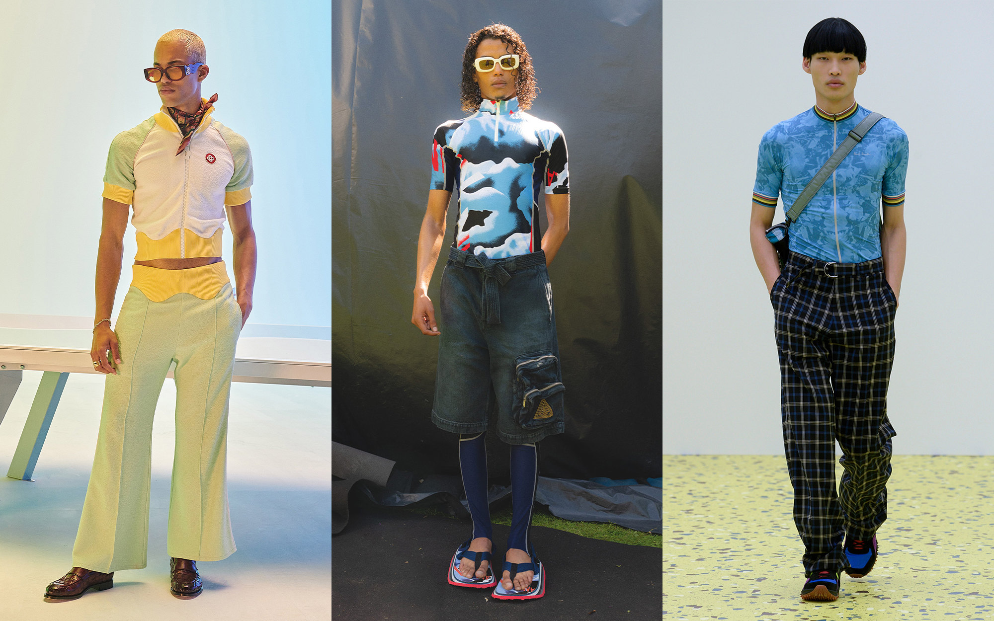 Casablanca, Lanvin, Paul Smith, весна–лето 2022 Casablanca, Lanvin, Paul Smith, весна-лето 2022