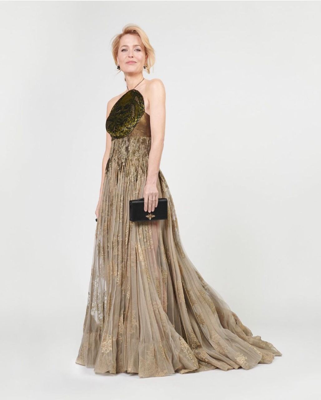 Джиллиан Андерсон в Dior Haute Couture Джиллиан Андерсон в Dior Haute Couture