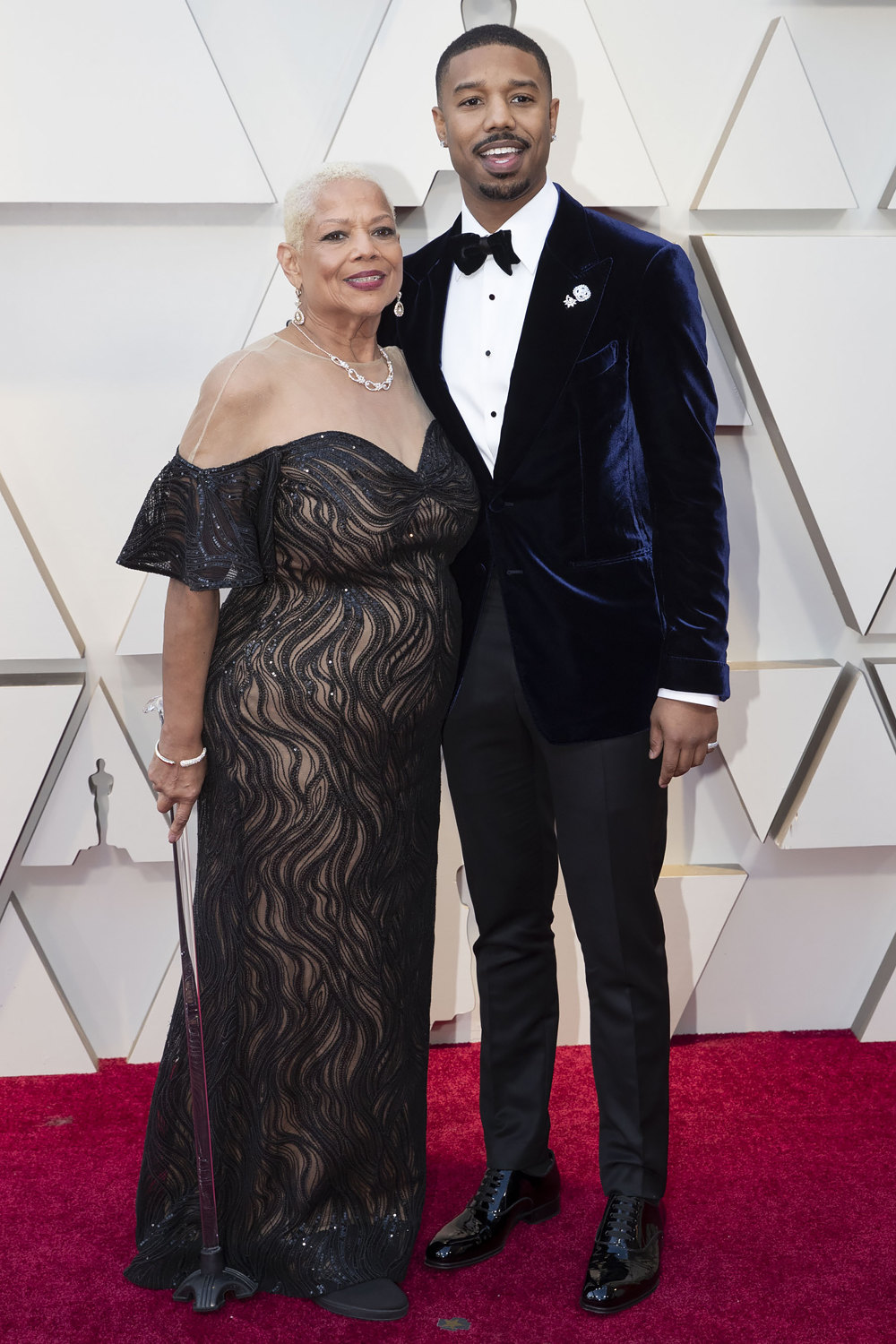 Майкл Би Джордан в Tom Ford с мамой Донной Майкл Би Джордан в Tom Ford с мамой Донной