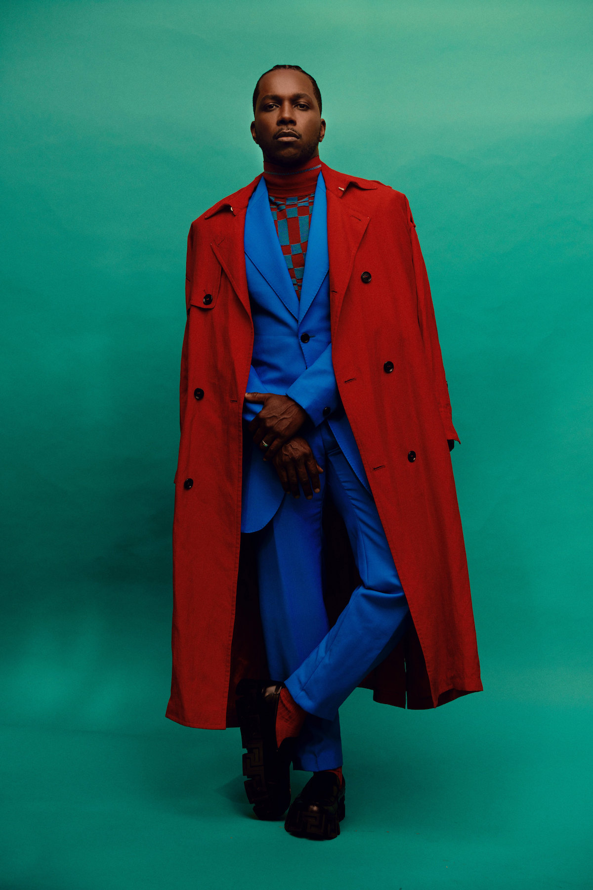 На BAFTA в Versace, 2021 На BAFTA в Versace, 2021