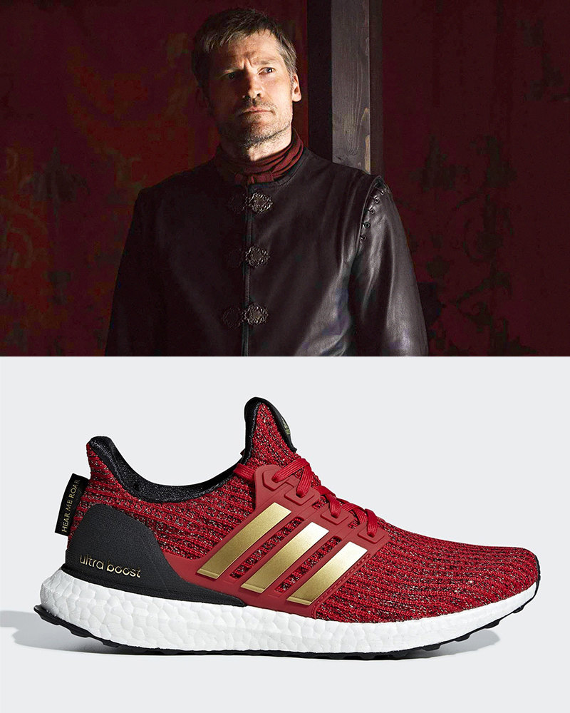 Джейме Ланнистер и adidas Ultra Boost “House Lannister” Джейме Ланнистер и adidas Ultra Boost “House Lannister”