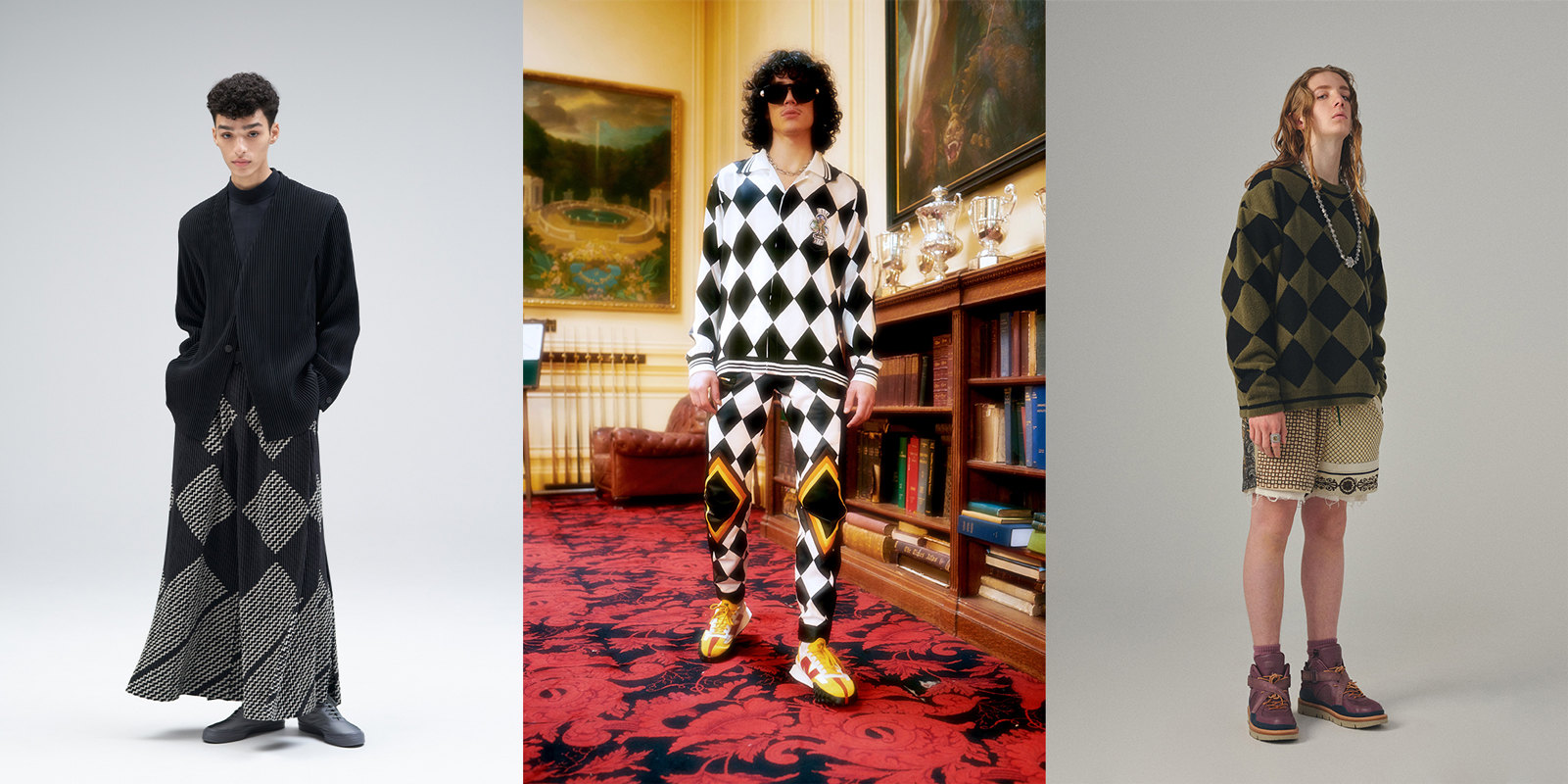 Homme Plisse Issey Miyake, Casablanca, Children of the discordance осень-зима 2021 Homme plisse issey miyake, Casablanca, , Children of the discordance осень-зима 2021