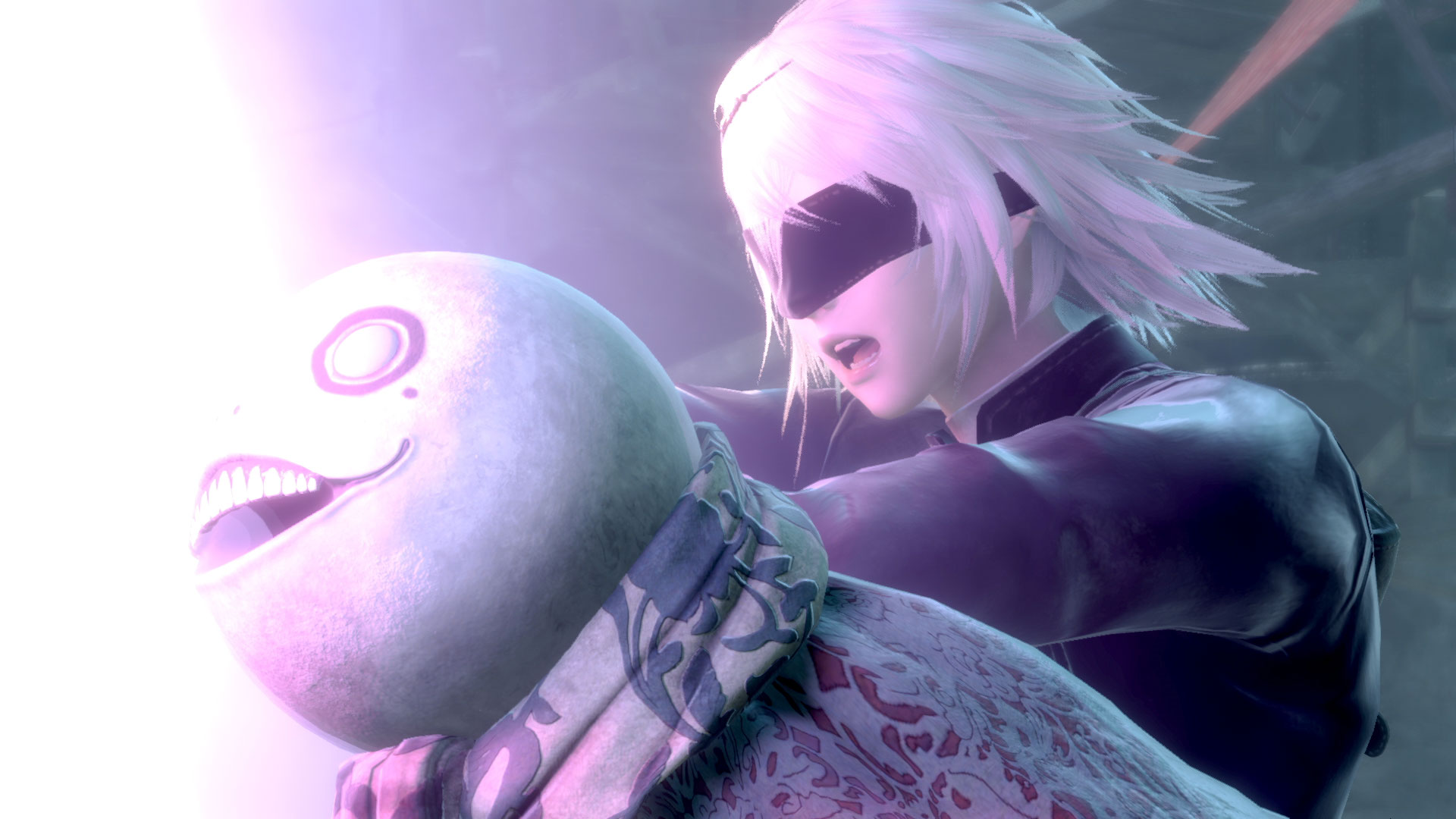 Кадр из игры NieR: Replicant Кадр из игры NieR: Replicant