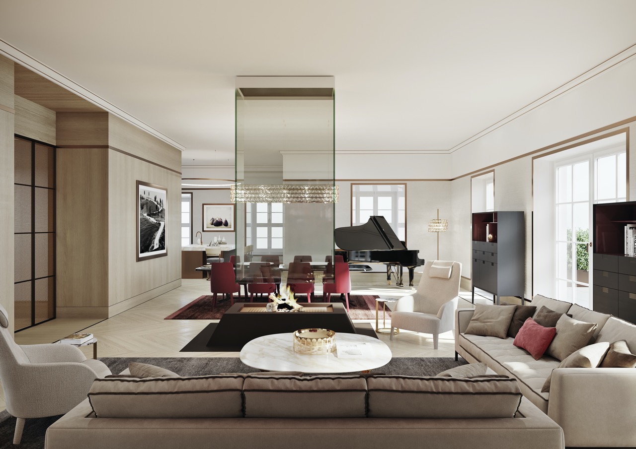 Квартира в Bvlgari Hotel&Residences Moscow Аппартаменты Bvlgari Hotel&Residences Moscow