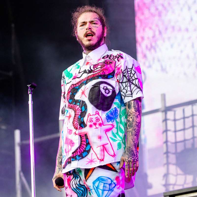 Post Malone на фестивале Lollapalooza в Чикаго, август 2018 Post Malone на фестивале Lollapalooza в Чикаго, август 2018