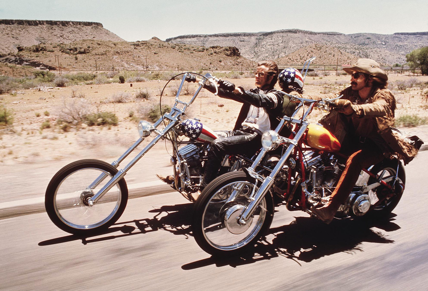 Питер Фонда, Деннис Хоппер, 1969 Peter Fonda, Dennis Hopper, 1969