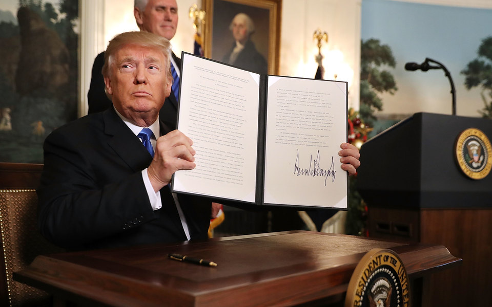 Трамп признал Иерусалим столицей Израиля. Это не понравилось никому (кроме самого Израиля) | Журнал Esquire.ru